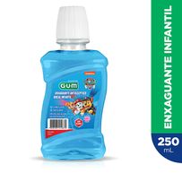 Enxaguante Antisséptico Bucal Infantil Gum Patrulha Canina 250ml