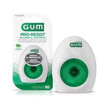 Fio Dental Gum Pro-Resist Menta Encerado 165m