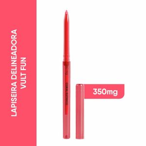 Lapiseira Delineadora Vult Fun Coral Elétrico 350mg