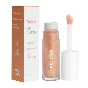 Gloss Labial Dailus Lip Glitter Gold Glitter 6ml
