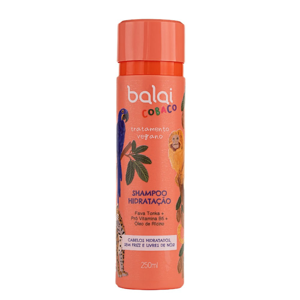 Shampoo Hidratação Balai Cobaco Infantil Vegano 250ml