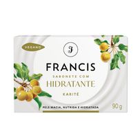 Sabonete Em Barra Francis Hidratante Karité 90g