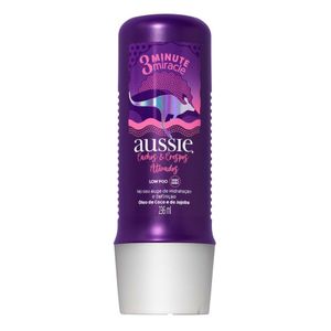 Creme De Tratamento Aussie 3 Minute Miracle Cachos E Crespos Ativados 236ml