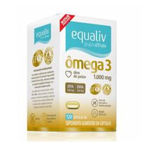 Suplemento Alimentar Equaliv Ômega 3 - 120 Cápsulas
