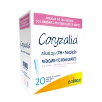 Coryzalia Boiron Solução Oral 20 Flaconetes de 1ml