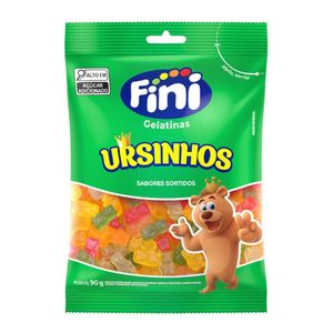 Bala de Gelatina Fini Ursinhos 90g