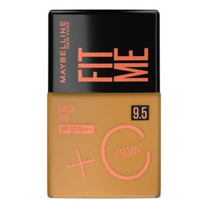 Base Líquida Maybelline Ny Fit Me Fresh Tint Com Vitamina C FPS50 Cor 9,5 - 30ml