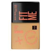 Base Líquida Maybelline Ny Fit Me Fresh Tint Com Vitamina C FPS50 Cor 07 - 30ml