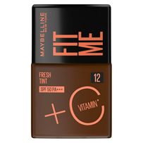 Base Líquida Maybelline Ny Fit Me Fresh Tint Com Vitamina C FPS50 Cor 12 - 30ml