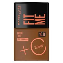 Base Líquida Maybelline Ny Fit Me Fresh Tint Com Vitamina C FPS50 Cor 10,8 - 30ml