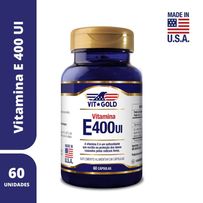 Vitamina E 400UI Vitgold 60 Cápsulas