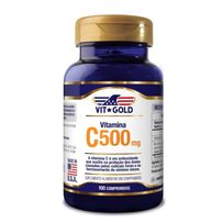 Vitamina C 500mg Vitgold 100 Comprimidos