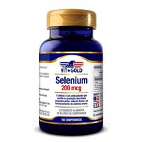 Selênio 200mcg Vitgold 100 comprimidos