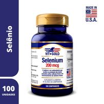 Selênio 200mcg Vitgold 100 comprimidos