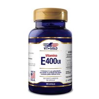 Vitamina E 400UI Vitgold 100 Cápsulas