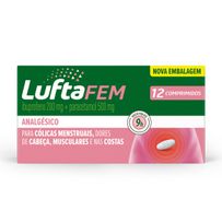 Luftafem Analgésico 12 Comprimidos