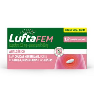 Luftafem Analgésico 12 Comprimidos