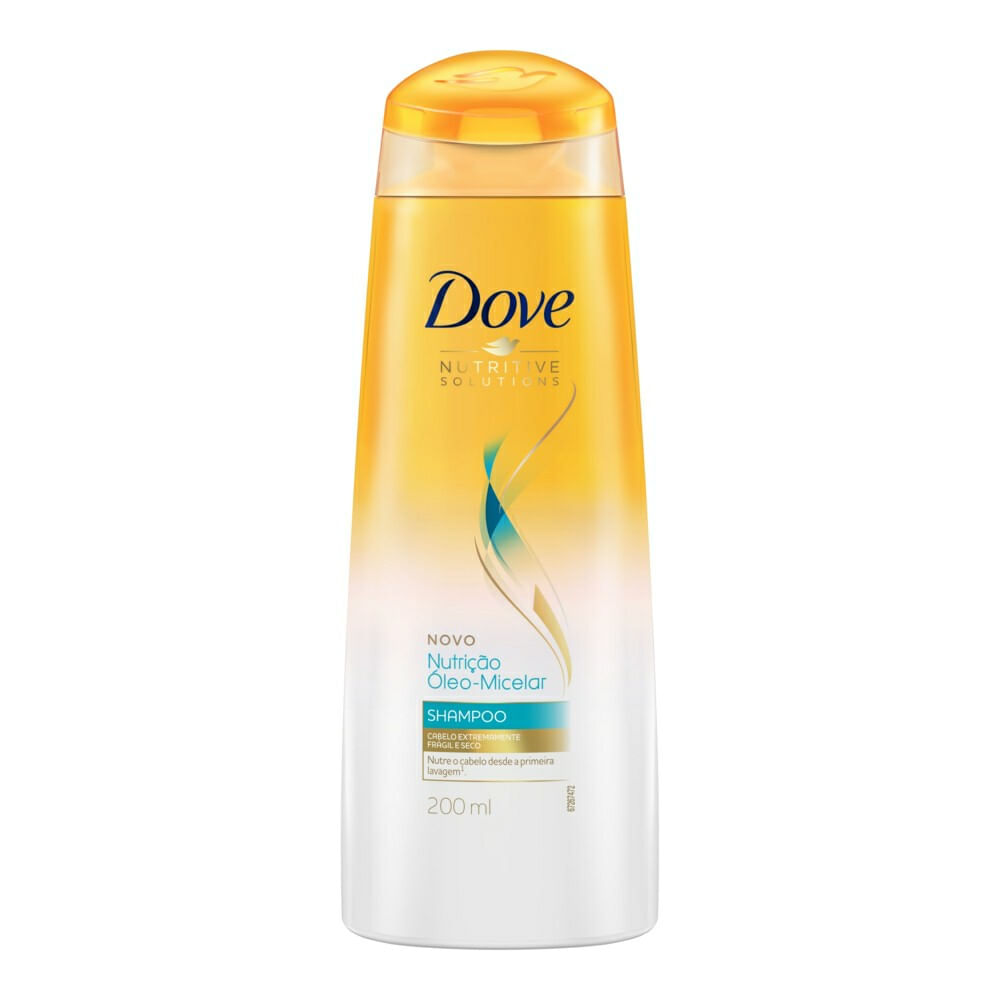 Shampoo Dove Nutrição Óleo-Micelar 200ml