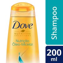 Shampoo Dove Nutrição Óleo-Micelar 200ml