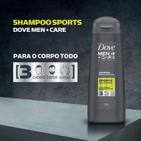 Shampoo Para o Corpo Dove Men Care 3 em 1 Sport 200ml