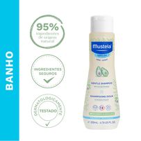 Shampoo Gentle Mustela Bebê 200ml