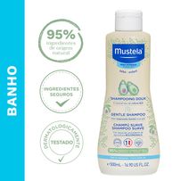 Shampoo Gentle Mustela Bebê 500ml