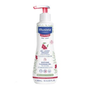 Gel Lavante Calmante Mustela Pele Muito Sensível 300ml .