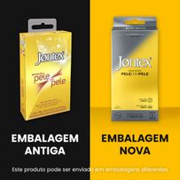Preservativo Jontex Sensação Pele com Pele 4 Unidades