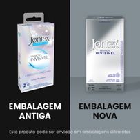 Preservativo Jontex Sensação Invisível 4 Unidades