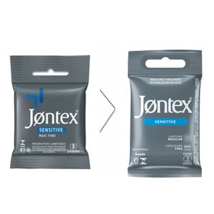 Preservativo Jontex Sensitive 3 Unidades
