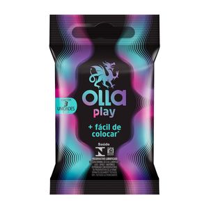 Preservativo Olla Play 3 unidades