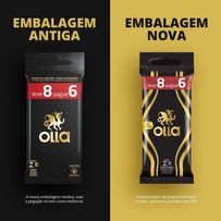 Preservativo Olla Lubrificado Leve 8 Pague 6