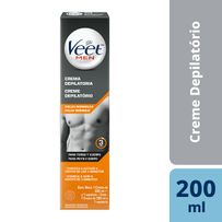 Creme Depilatório Corporal Veet For Men Peles Normais 200ml