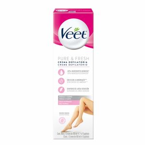 Creme Depilatório Corporal  Veet Pure e Fresh Peles Normais 100ml