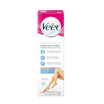 Creme Depilatório Corporal Veet Pure e Fresh Peles Delicadas 100ml
