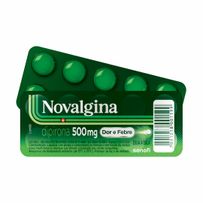 Analgésico e Antitérmico Novalgina 500mg 10 Comprimidos