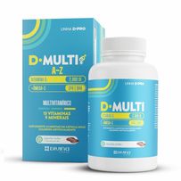 D Multi AZ + Vitamina D 2000 UI + Ômega 3 Divina 120 Cápsulas