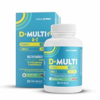 D Multi AZ + Vitamina D 2000 UI + Ômega 3 Divina 60 Cápsulas