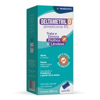 Deltametril D 4% MedQuímica Emulsão Capilar 100ml + Pente Fino
