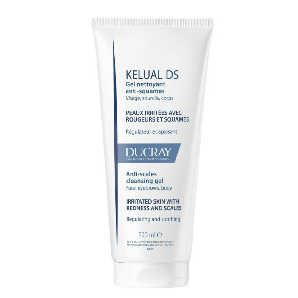 Gel de Limpeza Anti-Descamação Ducray Kelual DS 200ml