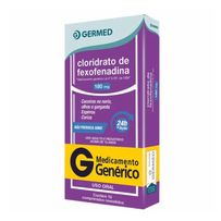 Cloridrato de Fexofenadina 180mg Germed 10 Comprimidos