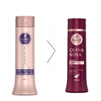 Shampoo Haskell Quina Rosa 300ml