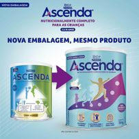 Suplemento Alimentar Ascenda Baunilha 364g