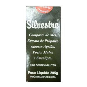 Composto de Extrato de Própolis Silvestre Sabores Agrião Poejo Malva e Eucalipto 205g