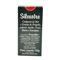 Composto De Mel e Extrato de Própolis Silvestre Sabores Agrião, Poejo, Malva e Eucalipto 100ml