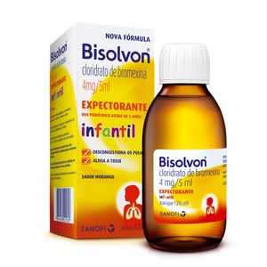 Bisolvon Xarope Pediátrico 4mg/5ml 120ml