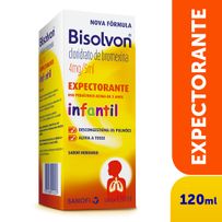 Bisolvon Xarope Pediátrico 4mg/5ml 120ml