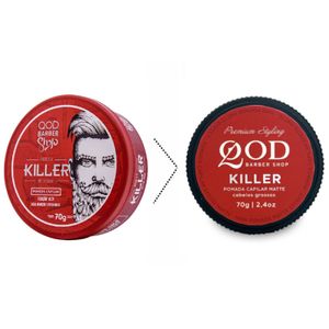 Pomada Capilar Qod Barber Shop Killer 70g