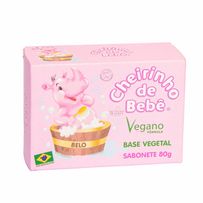 Sabonete Infantil Cheirinho De Bebê Rosa 80g