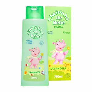 Colônia Cheirinho De Bebê Lavandita 750ml